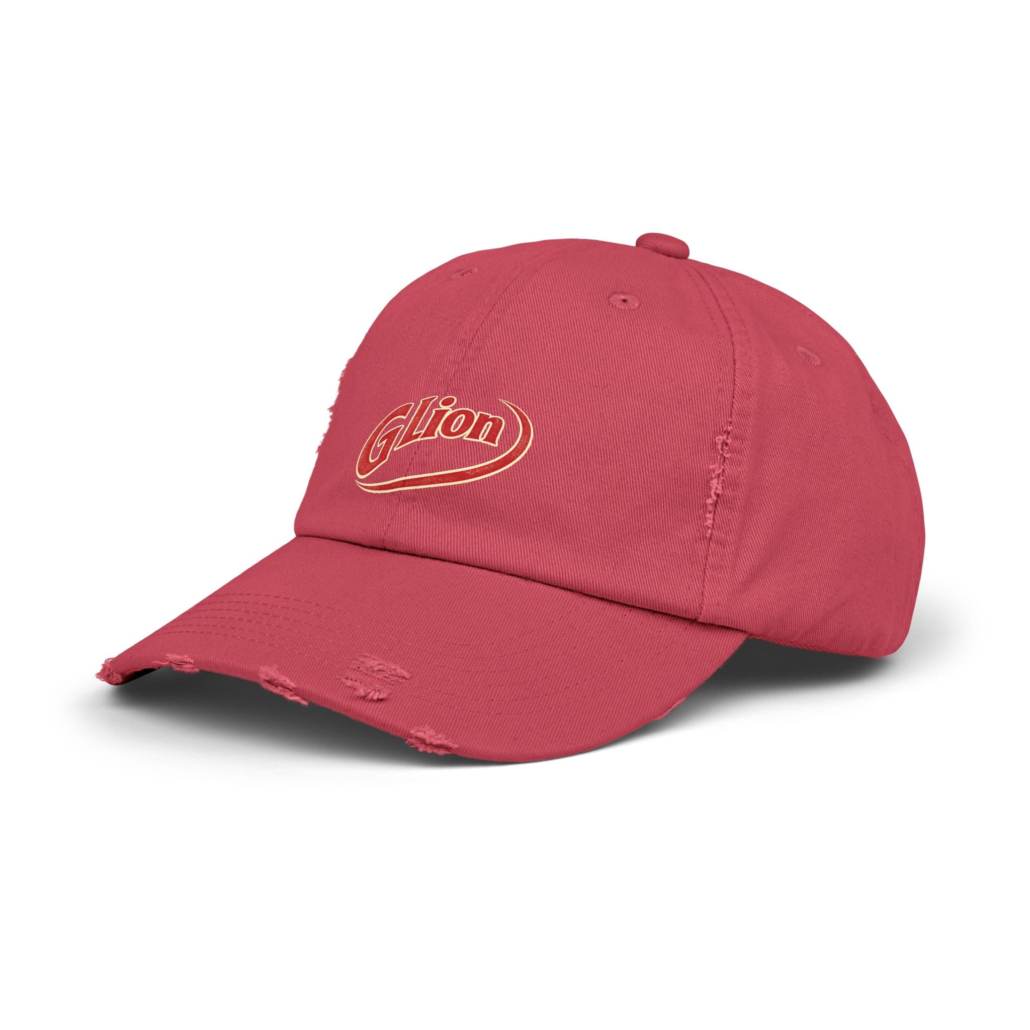 Distressed Dr Pepper Cap — Retro G Lion Logo Baseball Hat