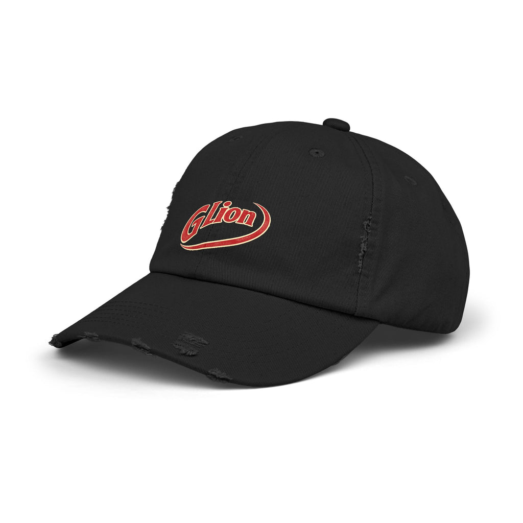 Distressed Dr Pepper Cap — Retro G Lion Logo Baseball Hat