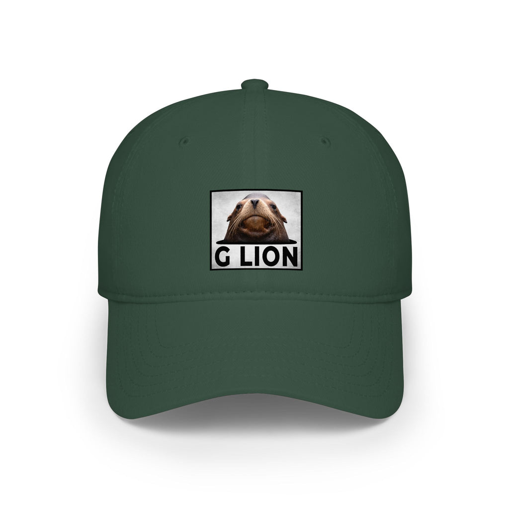 G LION Patch Baseball Cap —  Sea Lion Patch Graphic