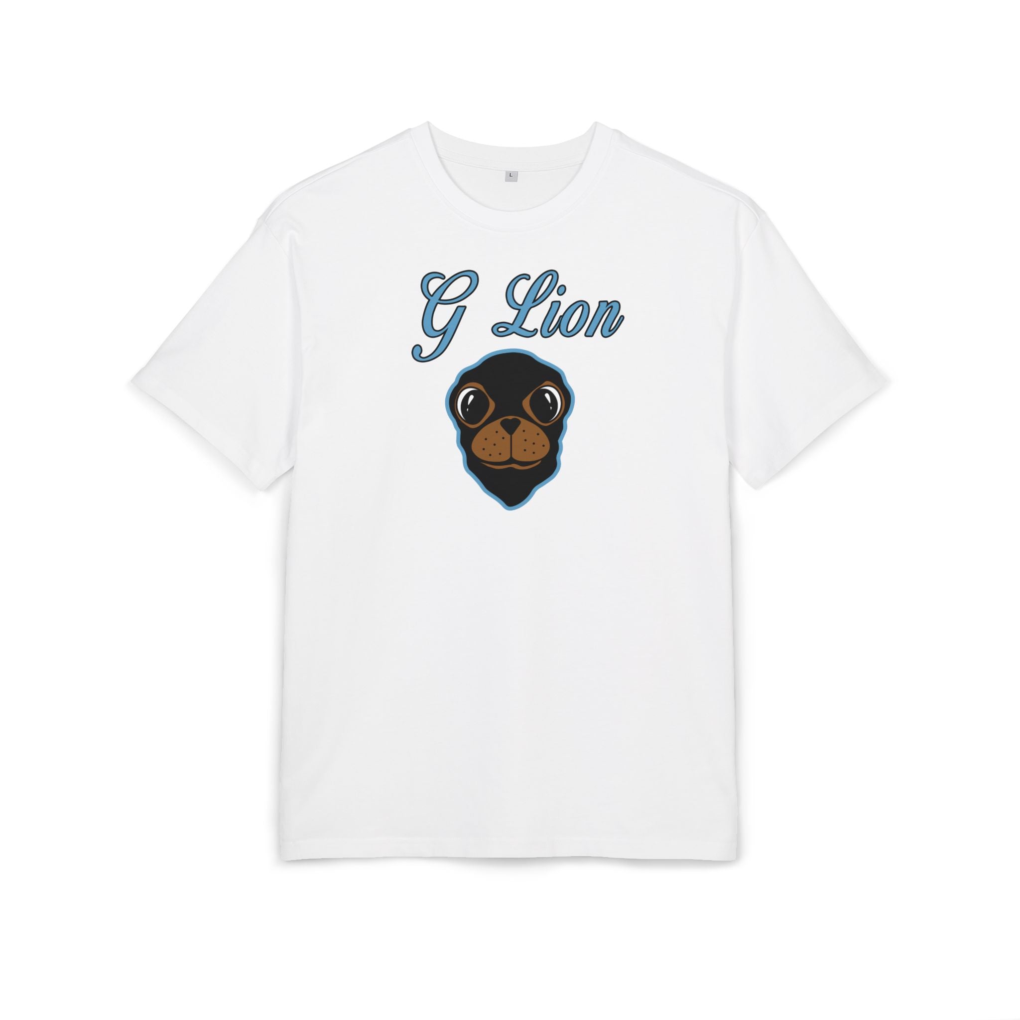 G Lion Graphic Tee — Ski Mask Cartoon