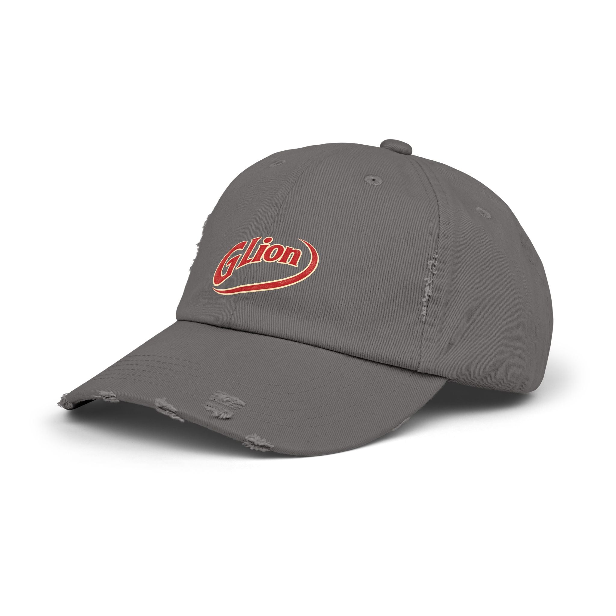 Distressed Dr Pepper Cap — Retro G Lion Logo Baseball Hat