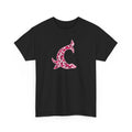 Pink Camo Sea Lion T Shirt in Black