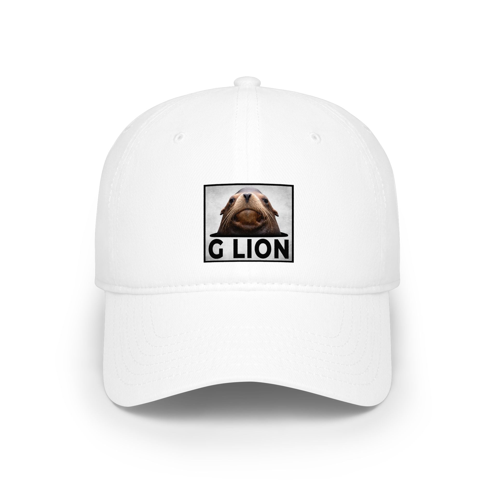 G LION Patch Baseball Cap —  Sea Lion Patch Graphic