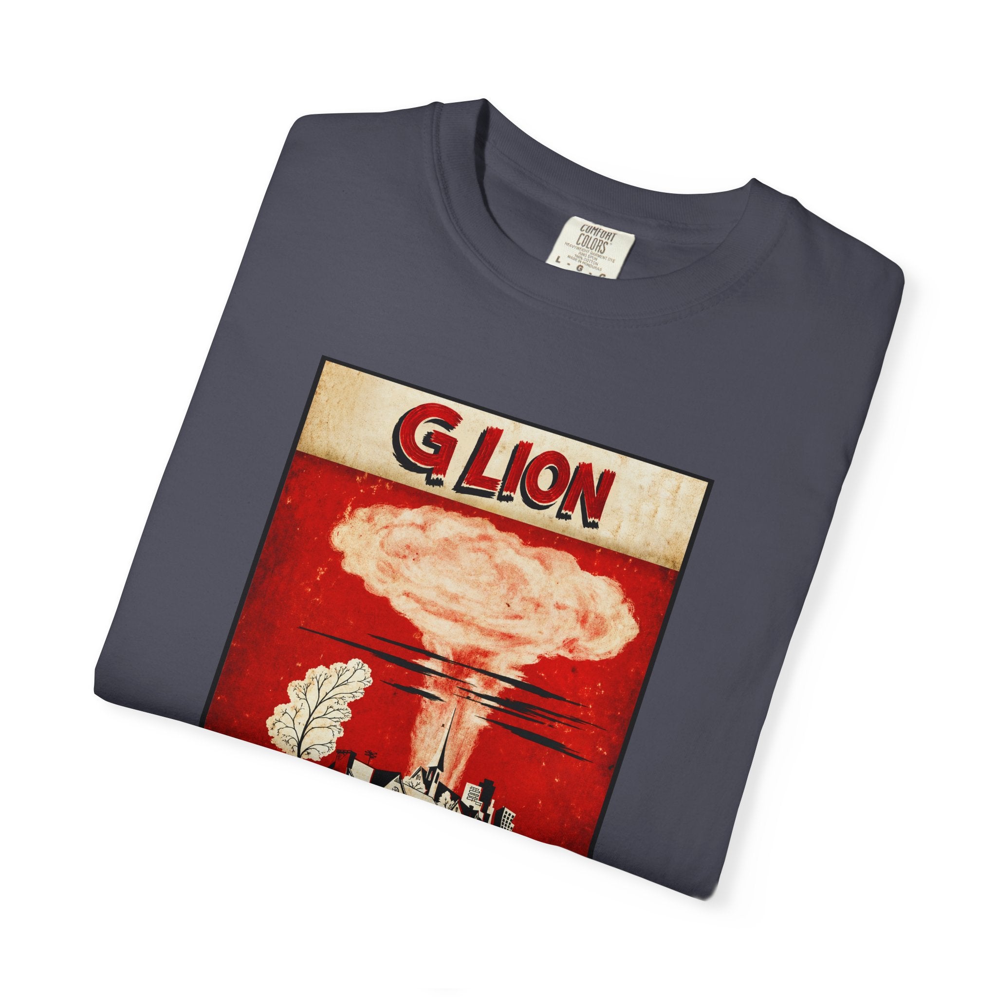 Move to the Ocean T-Shirt — G. Lion Vintage Nuclear Poster Tee
