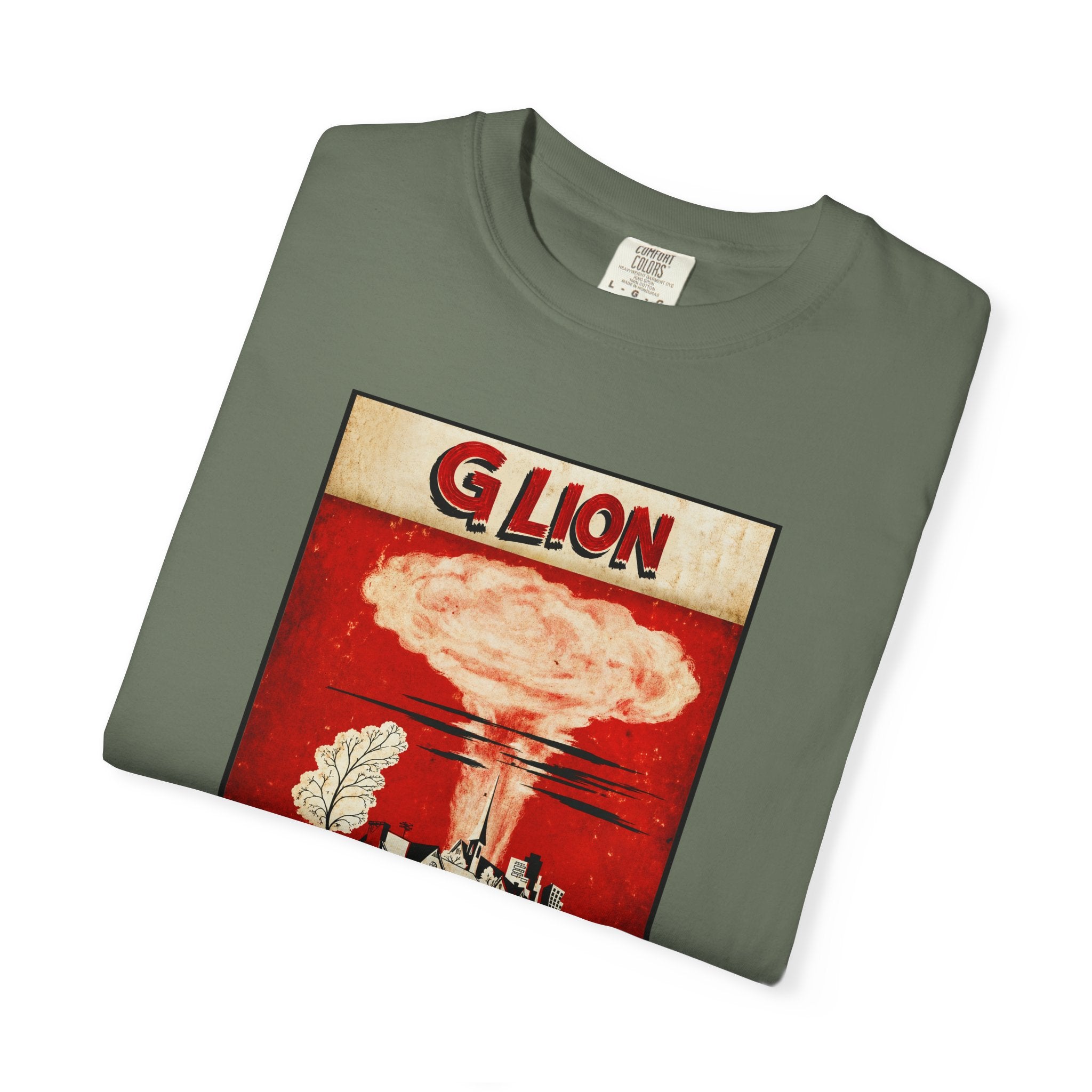 Move to the Ocean T-Shirt — G. Lion Vintage Nuclear Poster Tee