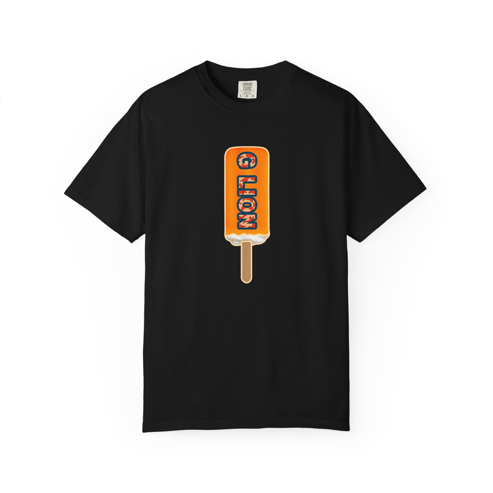 Popsicle Graphic T-Shirt — Retro Creamsicle Ice Pop Tee