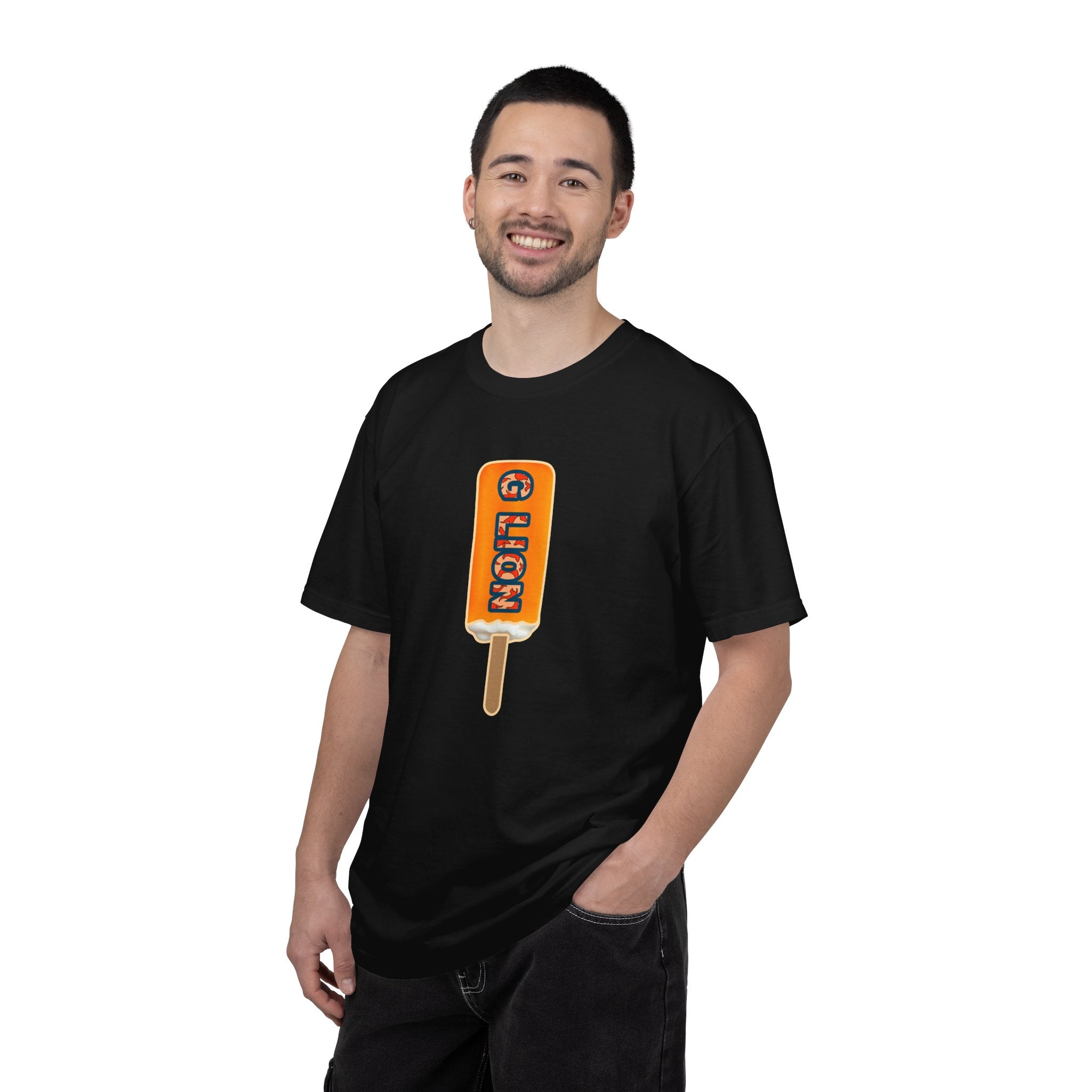 Popsicle Graphic T-Shirt — Retro Creamsicle Ice Pop Tee